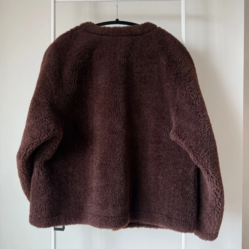 NWT) Maje Short faux fur coat ㅣ size 38 - Picture 3 of 13